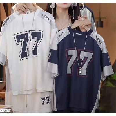 ST5462  BỘ THUN THỂ THAO 77 HÃNG TOÓNGENTONGMA BÉ TRAI