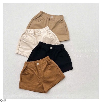 Q419 QUẦN SHORT CHUN LƯNG CHO BÉ