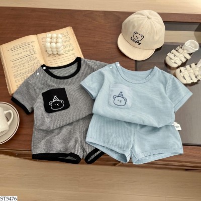 ST5476 SÉT COTTON GẤU NHÍ