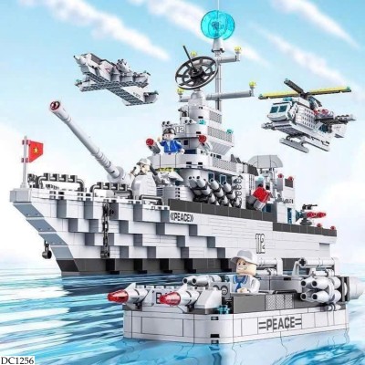 DC1256 BỘ LEGO TÀU CHIẾN HƠN 1000 CHI TIẾT