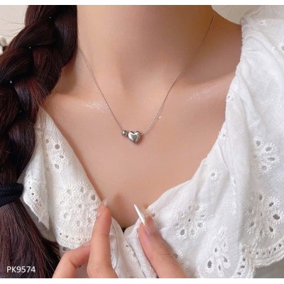 PK9574  VÒNG CỔ TRÁI TIM CHO NỮ