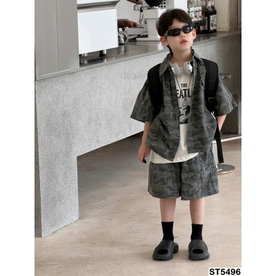 ST5496 SET BỘ RẰN RI CỘC TAY CHO BÉ TRAI TAIRU