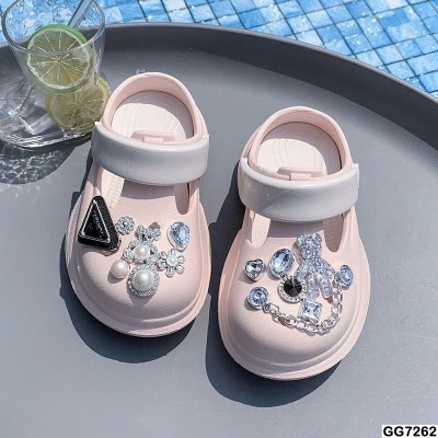 GG7262 DÉP CROCS ĐÍNH HẠT CHO BG