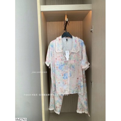 SM2783 SET BỘ 3 MÓN PIJAMA KALUANNIAO CHO NỮ