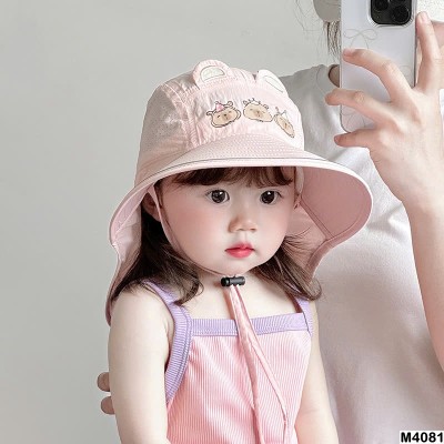 M4081 MŨ CHỐNG NĂNG CAPYBARA CHO BÉ