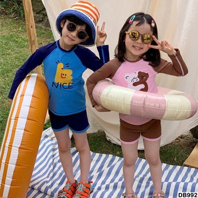 DB992 SET ĐỒ BƠI DÀI TAY CHO BÉ