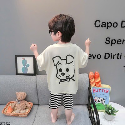 ST5522 BỘ LỬNG MẶC NHÀ CHO BÉ TRAI