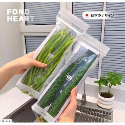 PK9639 COMBO 100C TÚI ZIP DÀI ĐỰNG THỰC PHẨM RAU CỦ