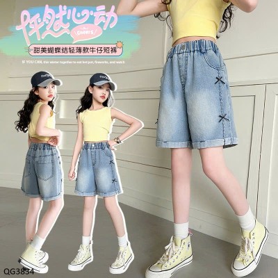 QG3834 QUẦN SHORT JEAN NƠ SZ ĐẠI
