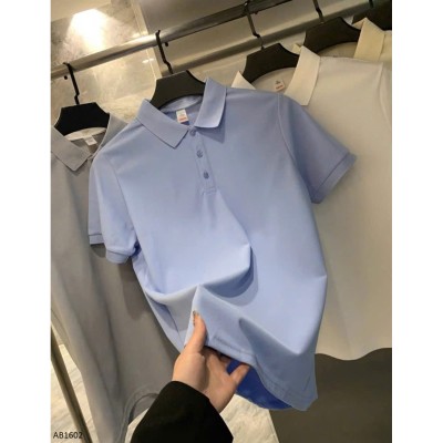 AB1602 ÁO POLO IN BLUE