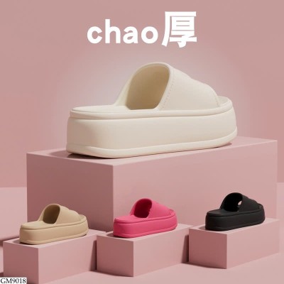 GM9018 DÉP LÊ GẤU ĐẾ CAO CHO NỮ