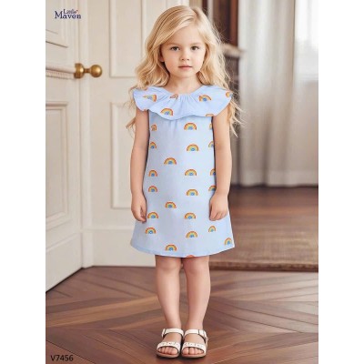 V7456 VÁY CẦU VỒNG LITTLE MAVEN