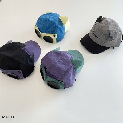 M4103 MŨ LƯỠI TRAI PHỐI TAI AMBBKIDS