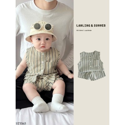 ST5565 BỘ KẺ SIZE NHÍ CHO BÉ TRAI