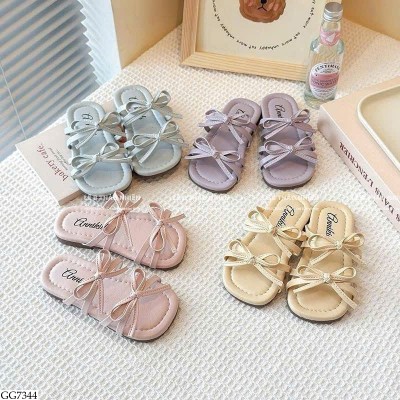 GG7344 DÉP LÊ ĐẾ BỆT QUAI THẮT NƠ BG