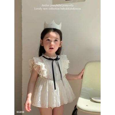 BG898 BODY PHỐI REN CHO BÉ
