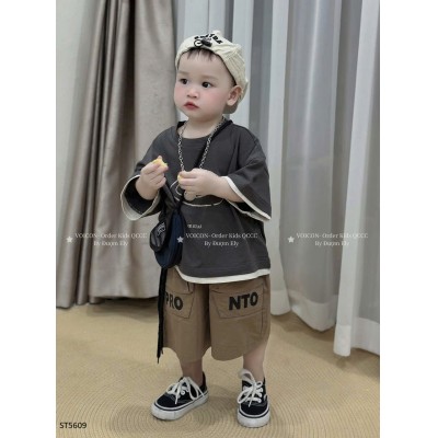 ST5609 SET ÁO PHÔNG QUẦN SHORT BT