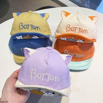 M4125 MŨ TAI MÈO BOT TOM  CHO BÉ 