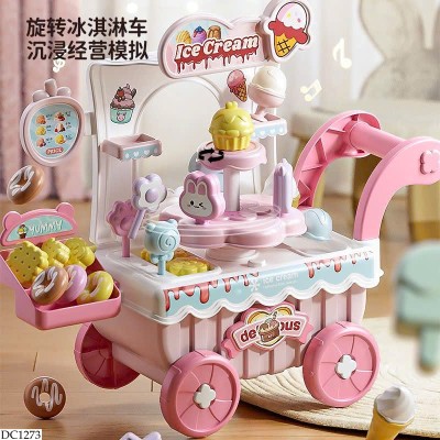 DC1273 XE ĐỒ CHƠI ĐẨY KEM CHO BÉ