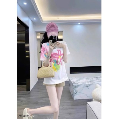 AM11844 ÁO PHÔNG HOA SẮC MÀU TRẺ TRUNG giá 11/5