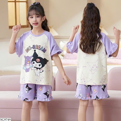 SG9749 BST BỘ SHORT MẶC NHÀ CHO BÉ GÁI 