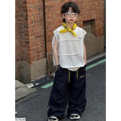 ST5630 SET ÁO SÁT NÁCH GÂN NGANG MIX QUẦN SUÔNG