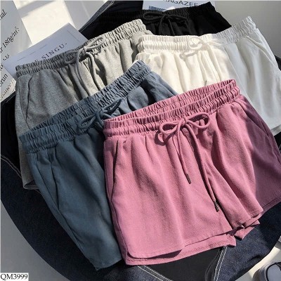 QM3999 QUẦN SHORT THỂ THAO CẠP CHUN NỮ