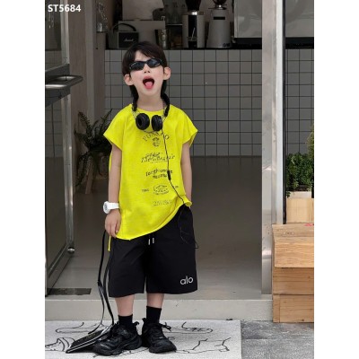 ST5684 ÁO SÁT NÁCH VÀ QUẦN SHORT, QUẦN ỐNG RỘNG BT NHÀ TAIRU