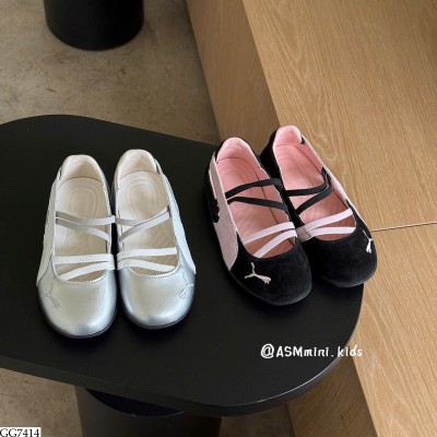GG7414 GIÀY BÚP BÊ PHỐI MÀU BG