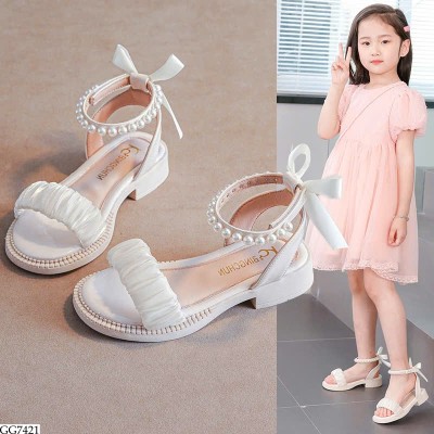 GG7421 SANDAL QUAI NHÚN NƠ SAU