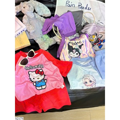S2175 BỘ SHORT HỌAT HÌNH CHO BÉ