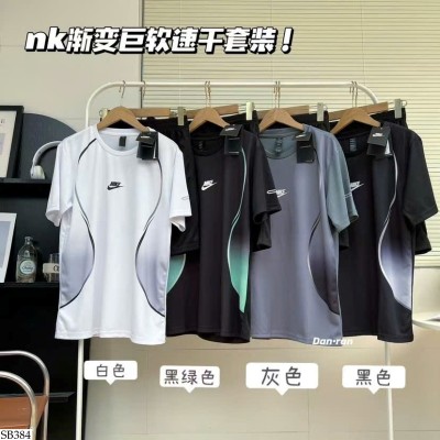 SB384 BỘ THỂ THAO CỘC TAY NAM