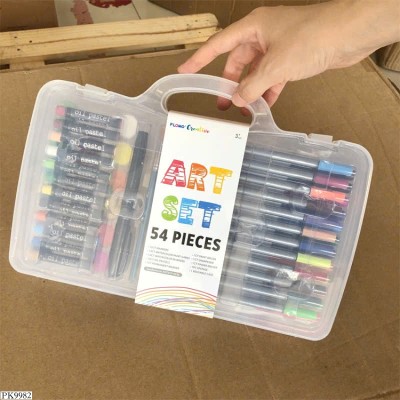 PK9982 HỘP 54 BÚT MÀU CHO BÉ