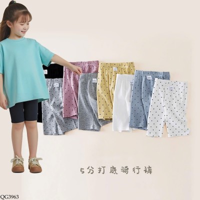 QG3963 QUẦN LEGGING CHẤM BI CHO BÉ GÁI