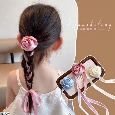 BD529 SET 2 DÂY TẾT TÓC BÔNG HOA