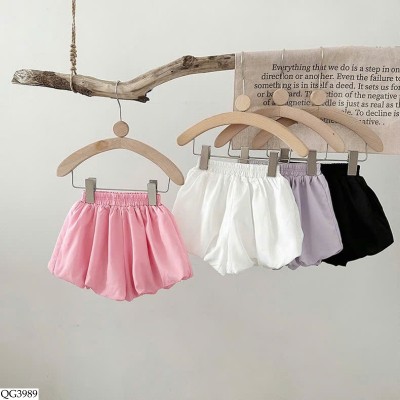 QG3989 QUẦN SHORT BÍ CHO BÉ GÁI