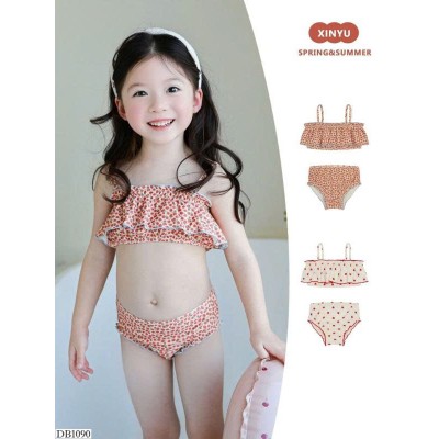 DB1090 SET BIKINI KÈM MŨ CHO BÉ