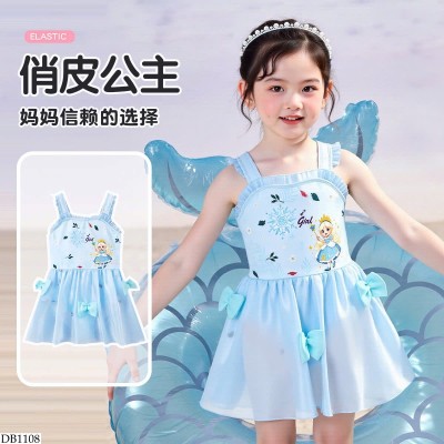 DB1108 VÁY BƠI CÔNG CHÚA CHO BÉ GÁI 