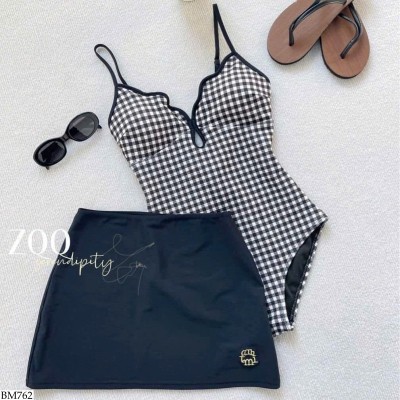 BM762 BỘ BIKINI KẺ CARO CHO NỮ