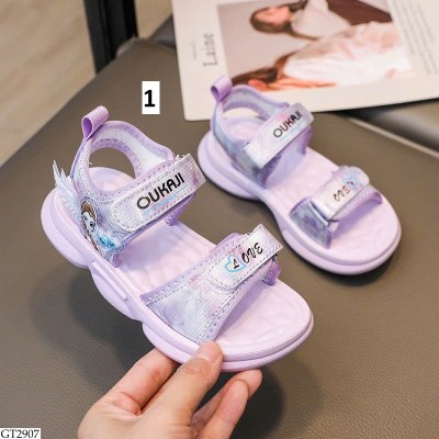 GT2907 BST DÉP SANDAL QUAI HẬU CHO BÉ
