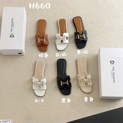 GM9715 DÉP LÊ QUAI CHỮ H CHO NỮ