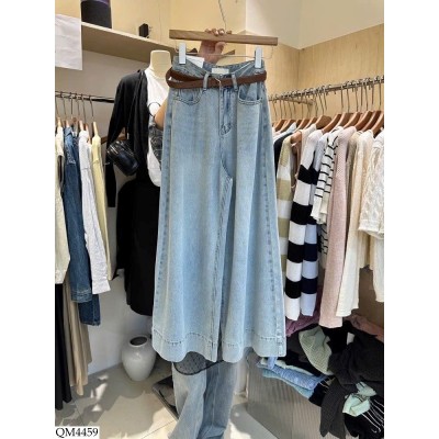 QM4459 QUẦN SUÔNG JEAN ỐNG RỘNG CHO NỮ