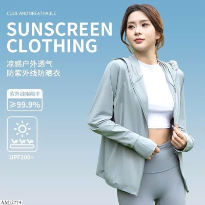 AM12774 ÁO CHỐNG NẮNG BĂNG LỤA