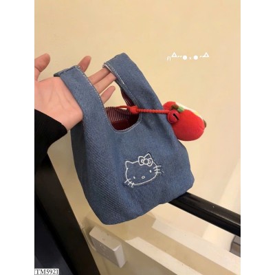 TM5921 TÚI JEAN HELLO KITTY