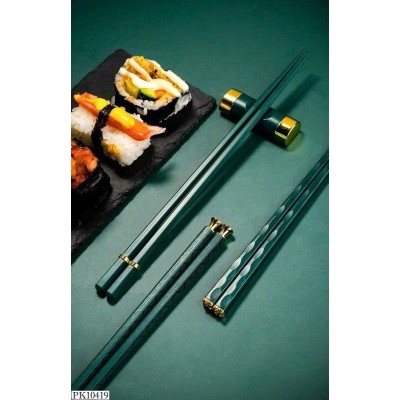 PK10419 SET 10 ĐÔI ĐŨA HỢP KIM KHÁNG KHUẨN CAO CẤP