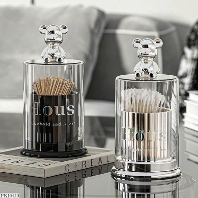 PK10420 SET 2H ĐỰNG TĂM HÌNH GẤU
