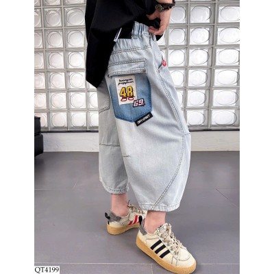 QT4199 QUẦN JEAN LỬNG BÉ TRAI