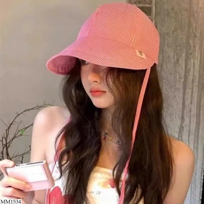 MM1534 MŨ VÀNH RỘNG KẺ SỌC CHO NỮ