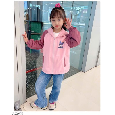 AG6976 ÁO KHOÁC GIÓ KUROMI CHO BÉ GÁI