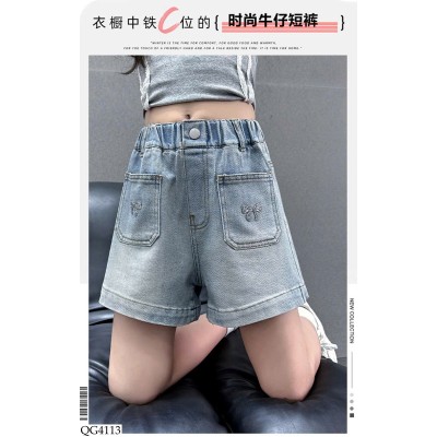 QG4113 QUẦN SHORT JEAN NƠ BG